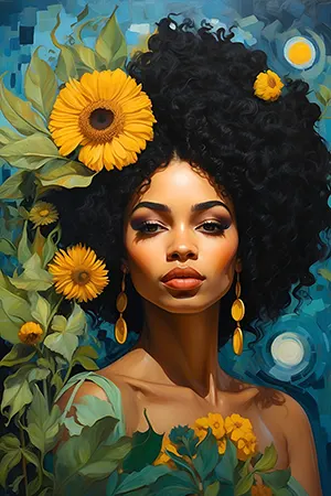 Default_Afrocentric_model_postpartum_spiritual_with_herbs_vi_2_7589bfad-c32c-4a7a-b979-360bf821a7b8_0